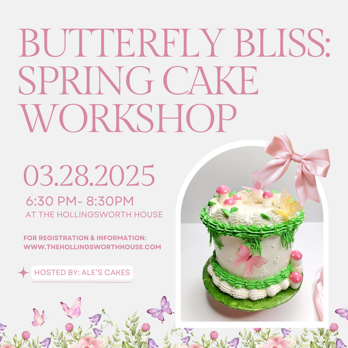 Butterfly Bliss: Spring Bento Cake Workshop 🦋🌸